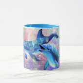 Dolphin Couple Mug Bonne Famille (Centre)