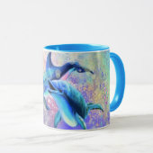Dolphin Couple Mug Bonne Famille (Devant droit)
