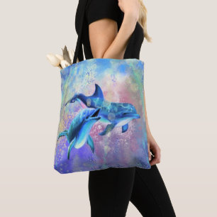 Dolphin Couple - Prachtig Draagtas