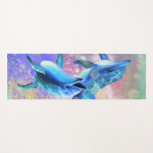 Dolphin Couple - Prachtig Yogamat (Voorkant (horizontaal))