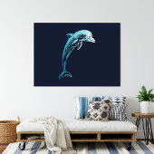 Dolphin Created Print | Muurafdrukken van dolfijne