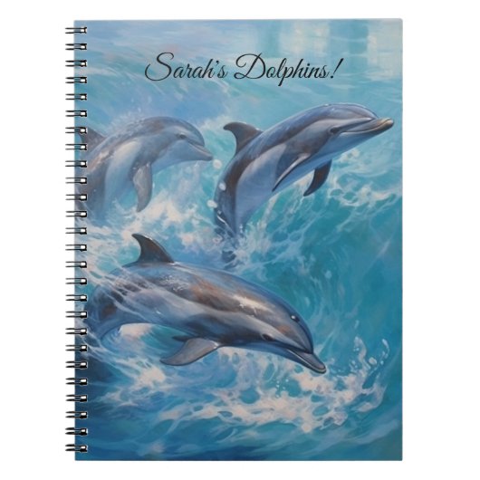 Dolphin Custom Notitieboek (Voorkant)