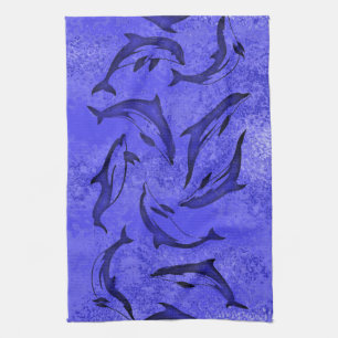 DOLPHIN DANCE Kitchen Towel Theedoek