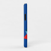 Dolphin dansend op de golven, Case-Mate iPhone case (Achterkant/rechts)