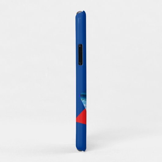 Dolphin dansend op de golven, Case-Mate iPhone case (Achterkant/rechts)