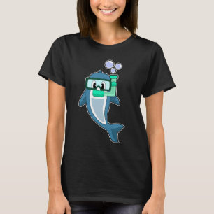 Dolphin Diver Snorkel T-shirt