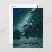 Dolphin Dream Briefkaart (Voorkant / Achterkant)