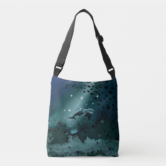 Dolphin Dream Crossbody Tas (Voorkant)