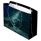 Dolphin Dream Groot Cadeauzakje (Achterkant Gekanteld)