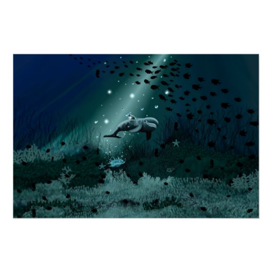 Dolphin Dream Perfect Poster (Voorkant)