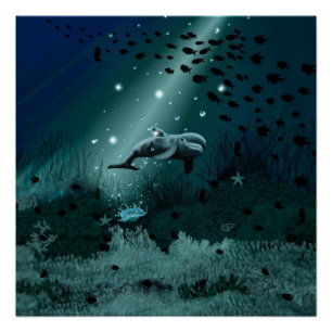 Dolphin Dream Perfect Poster