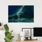 Dolphin Dream Poster (Thuiskantoor)