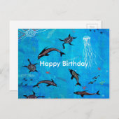 Dolphin Dreaming Briefkaart (Voorkant / Achterkant)