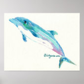 Dolphin Dreams Imprimer et poster Art (Devant)