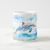 Dolphin Extra Grote Beker (Voorkant)