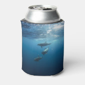 Dolphin Family Underwater Blikjeskoeler (Blikje Achterkant)