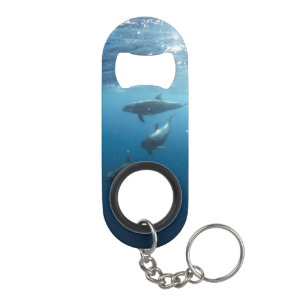 Dolphin Family Underwater Mini Flessenopener