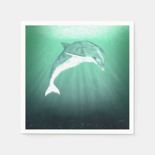 Dolphin Fantasy Servet (Voorkant)