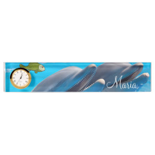 Dolphin Fish Desk Naambordje