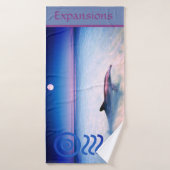Dolphin Frequency Towel Badhanddoek (Badhanddoek)
