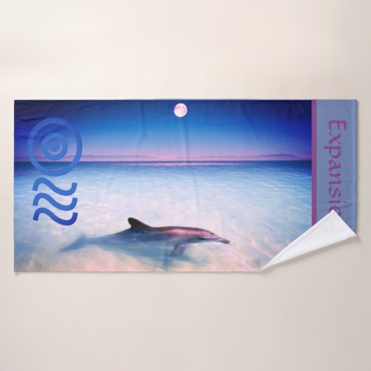 Dolphin Frequency Towel Badhanddoek (Badhanddoek)