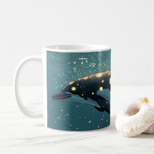 Dolphin Galaxy" of "kosmisch". Koffiemok