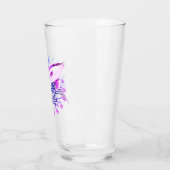 Dolphin grafisch ontwerp glas (Links)