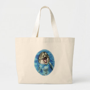 Dolphin Grote Tote Bag