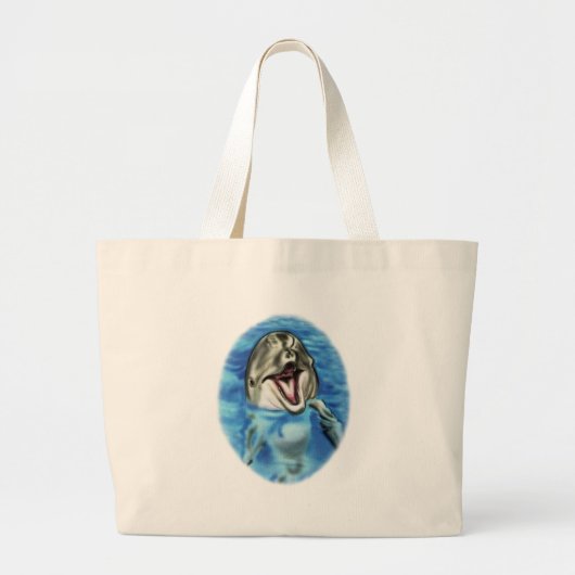 Dolphin Grote Tote Bag (Voorkant)