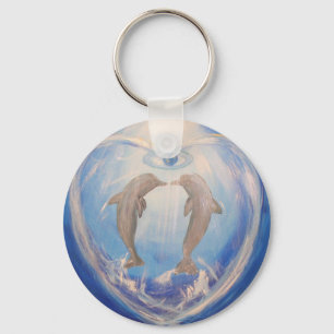 Dolphin Harmony Sleutelhanger
