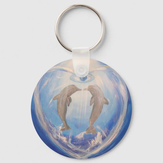 Dolphin Harmony Sleutelhanger (Voorkant)