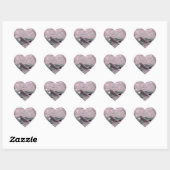 DOLPHIN HART STICKER (Vel)