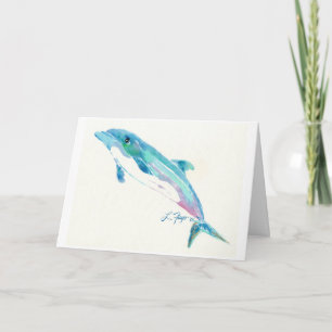 Dolphin Hartelijk dank Bedankkaart