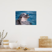 DOLPHIN HEAD POSTER (Keuken)