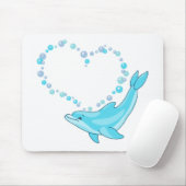 Dolphin Heart Muismat (Met muis)