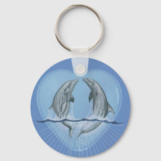 Dolphin Heart Sleutelhanger