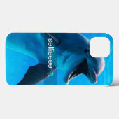 Dolphin iPhone Case (Achterkant (horizontaal))