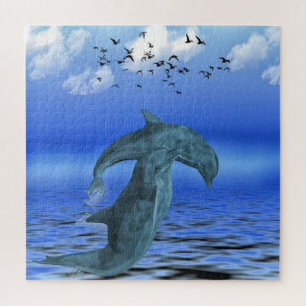 Dolphin Jigzaag Puzzle Legpuzzel