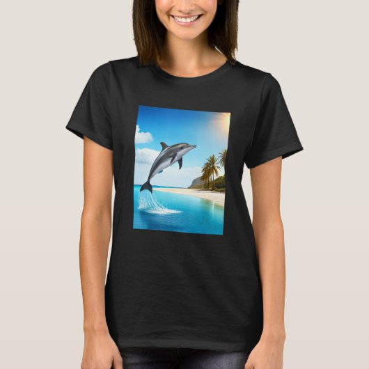 Dolphin Jump T-shirt (Voorkant)