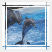 Dolphin Jumping Stickers (Voorkant)