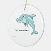 Dolphin Keramisch Ornament (Links)