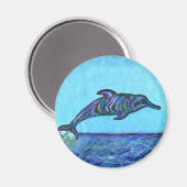 Dolphin leap magneet (Voorkant / Achterkant)