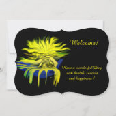 Dolphin Love, Ajouter Votre Texte Invitation (Devant)