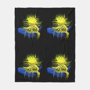Dolphin Love Fleece Deken