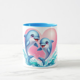 Dolphin love Mug