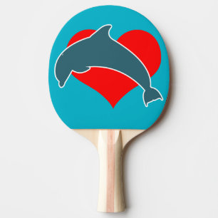 Dolphin Luv Ping Pong Paddle Tafeltennisbatje
