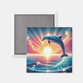 Dolphin Magnet Magneet (Voorkant / Achterkant)
