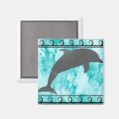 Dolphin magnet magneet (Voorkant / Achterkant)