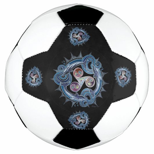 Dolphin Mandala Voetbal (Voorkant)
