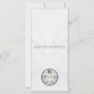 Dolphin Mariage Photo Faire-part QR Code